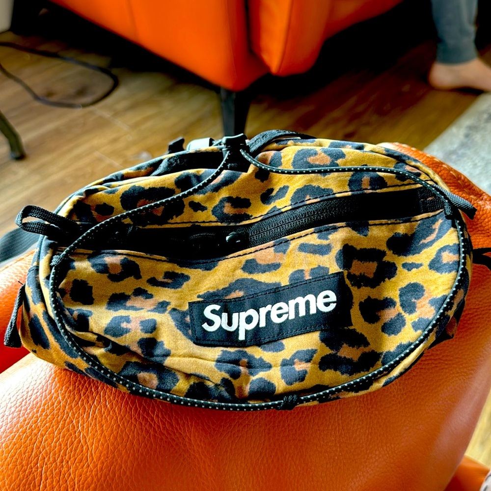 Supreme leopard NWOT waist bag unisex Fanny pack